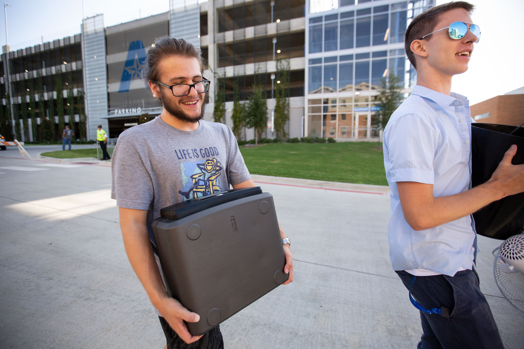 Photos: Freshmen say goodbye to families and hello to a new semester